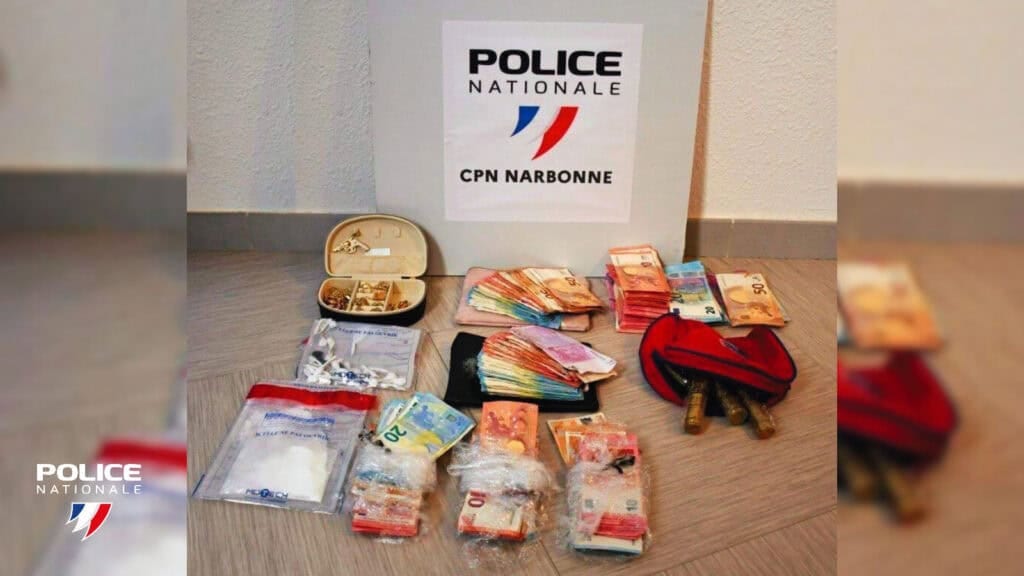 Narbonne : arrestations et démantèlement d’un trafic de stupéfiants