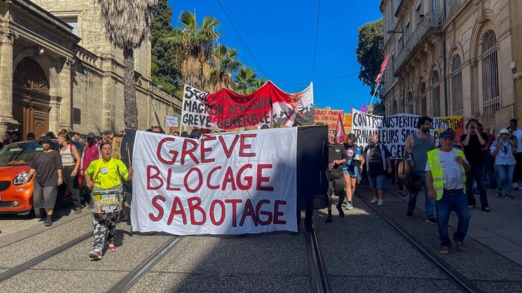 Hérault : grève du 18 septembre, tensions, magasin sécurisé, interpellations, le préfet fait le point