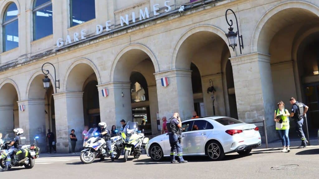 Nîmes : contrôle massif des VTC en marge de la Féria des Vendanges