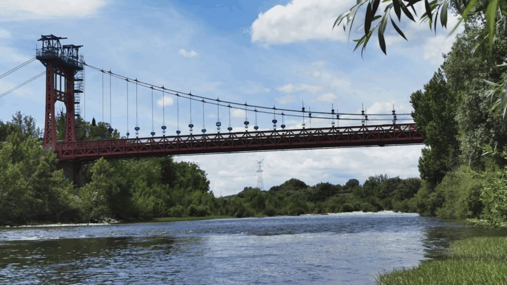 Hérault : fermeture du pont suspendu de Canet pour travaux