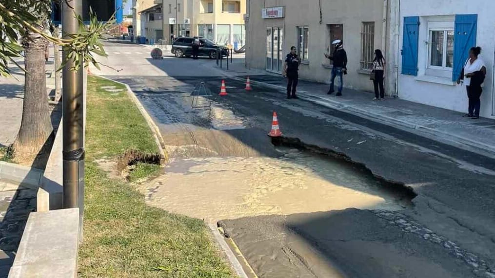 Grau-du-Roi : casse d’une canalisation d’eau potable
