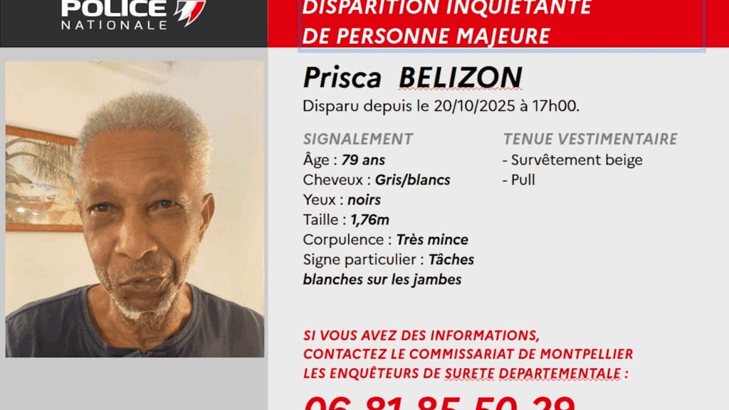 Montpellier : disparition inquiétante d’un homme de 79 ans atteint d’Alzheimer