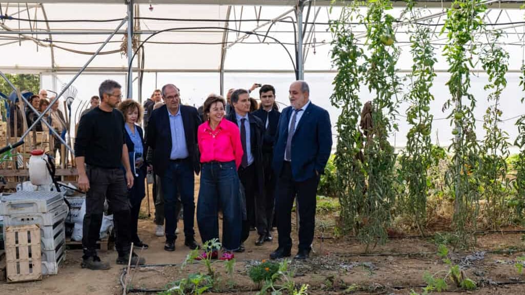 Hérault : Carole Delga à Cazouls-lès-Béziers, alimentation et socio-culturel au programme
