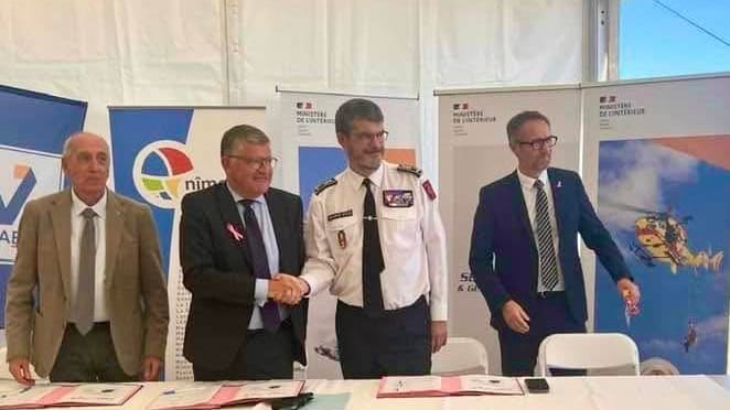 Base de Sécurité civile Nîmes : « une nouvelle étape franchie pour le projet HUB 46 »