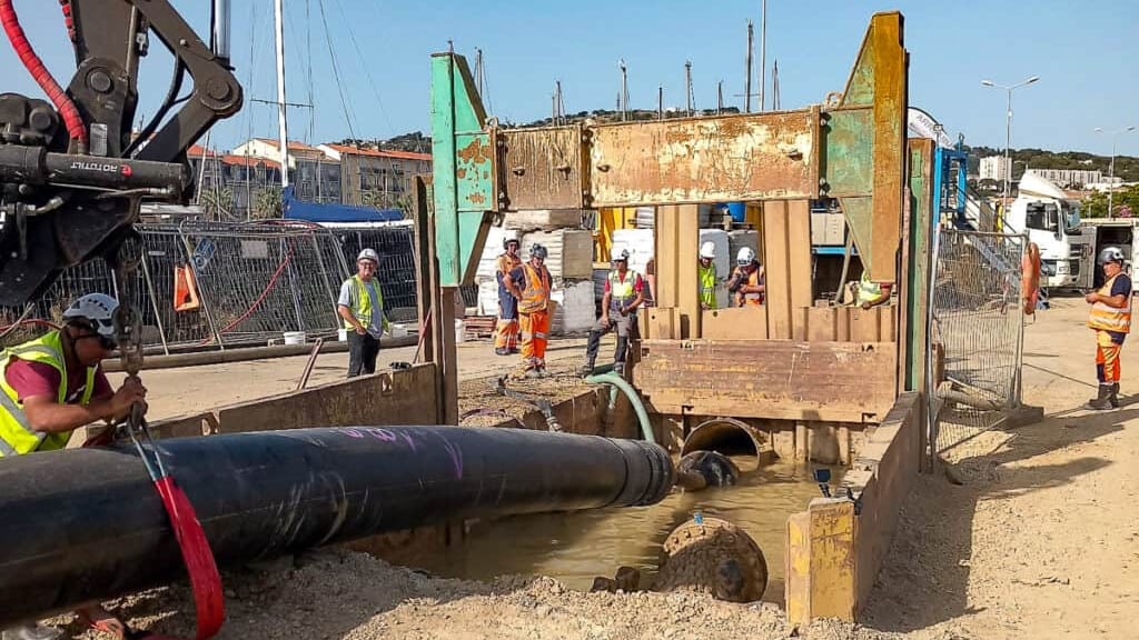 Hérault : un nouveau chantier pour le traitement des eaux usées à Sète