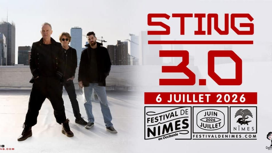 Festival de Nîmes : Sting en concert le 6 juillet 2026