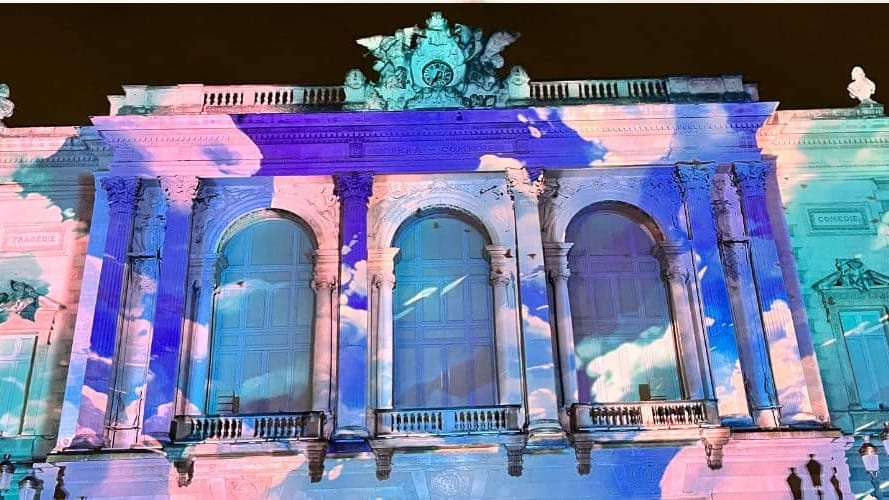 Montpellier : la première soirée de « Coeur de ville en Lumières » a illuminé l’Opéra