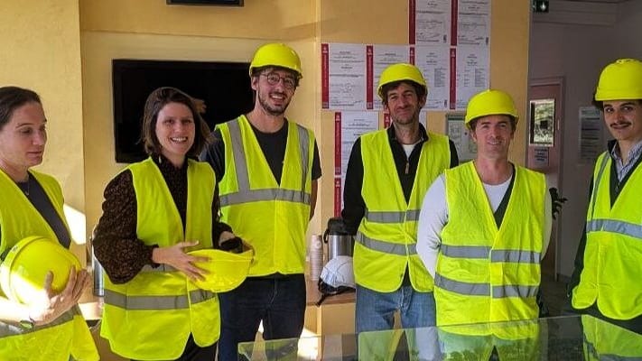 Montpellier : Cause Commune visite le site de déchets Ametyst