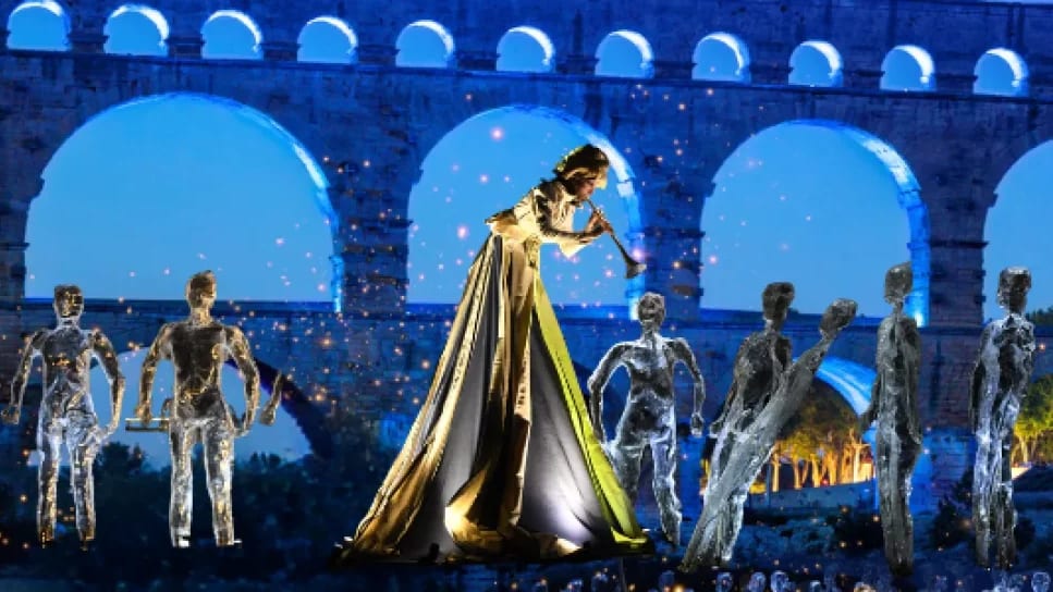 Pont du Gard : une « Fabuleuse traversée » pour célébrer les 40 ans à l’UNESCO