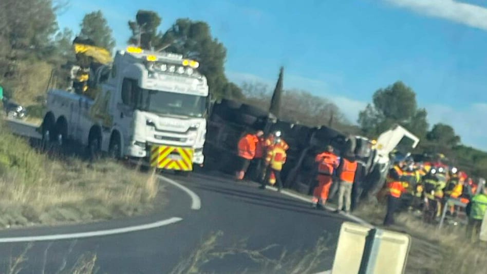 Hérault : grave accident à Poussan, circulation perturbée