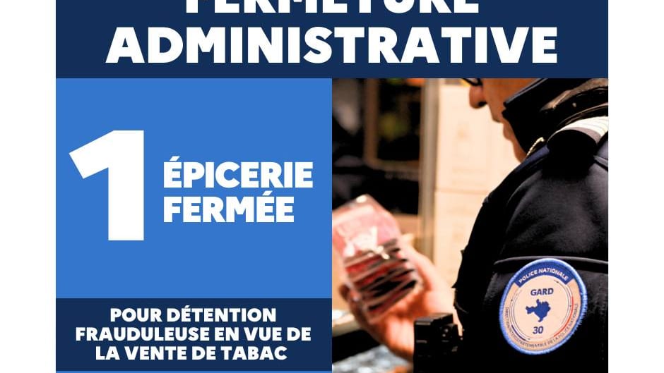 Gard : une nouvelle fermeture administrative décidée par le préfet