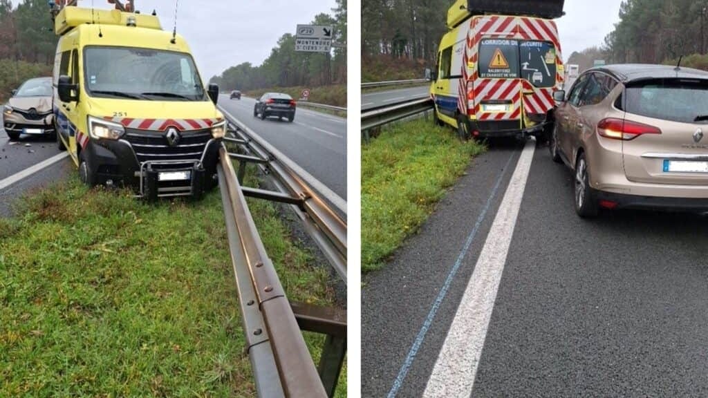 Vinci Autoroutes : un nouveau véhicule d’intervention percuté
