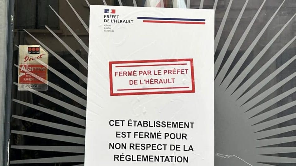 Hérault : les commerces fermés administrativement désormais affichés