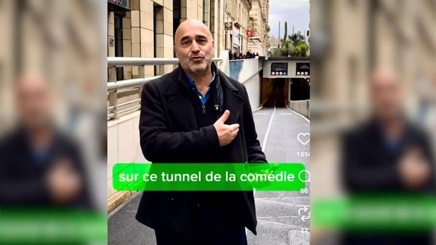Montpellier : à peine inaugurée, la galerie cyclable de la Comédie inondée