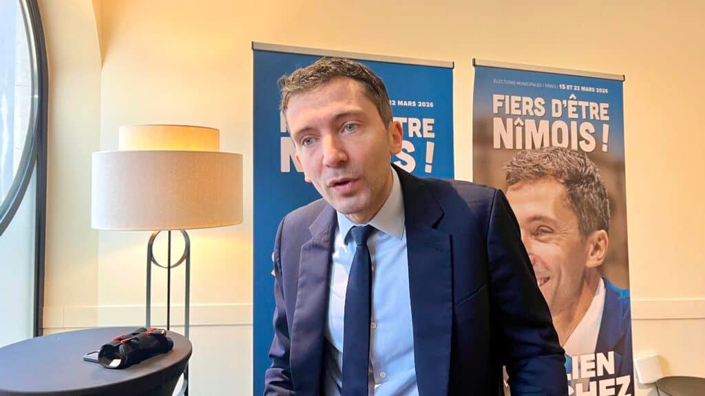 Municipales à Nîmes : Julien Sanchez en tête au premier tour