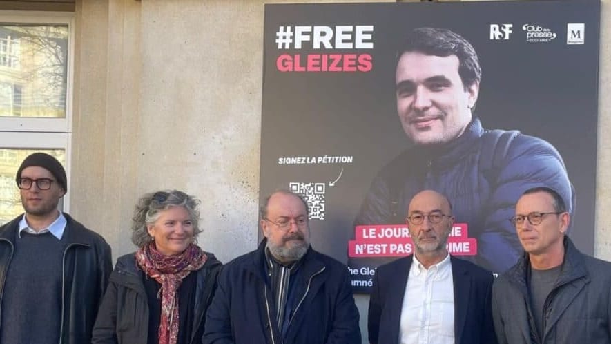 Montpellier : un rassemblement pour demander la libération du journaliste Christophe Gleizes, emprisonné en Algérie
