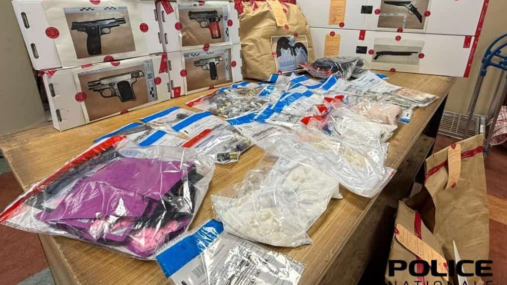 Montpellier : 24 kg de drogue et 8 armes saisies chez un homme interpellé
