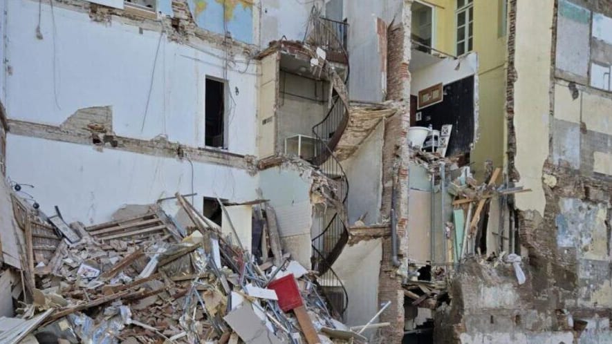 Perpignan : immeuble effondré à Saint-Jacques, la Municipalité engage des mesures d’urgence