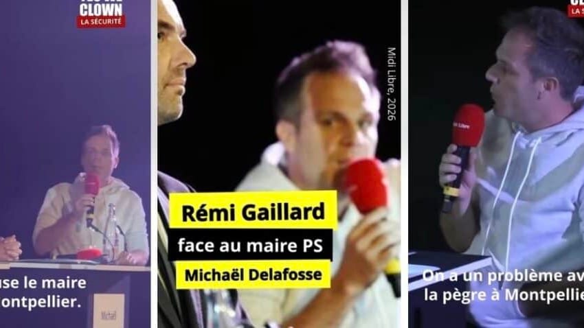 Municipales : Rémi Gaillard accule Michael Delafosse lors d’un débat