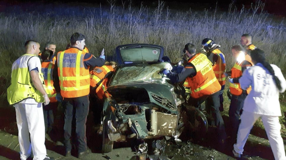 Hérault : accident de la route à Magalas, deux enfants en urgence relative