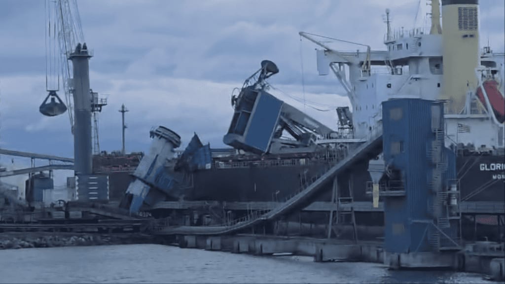 Sète : une grue de 550 tonnes s’effondre sur un navire