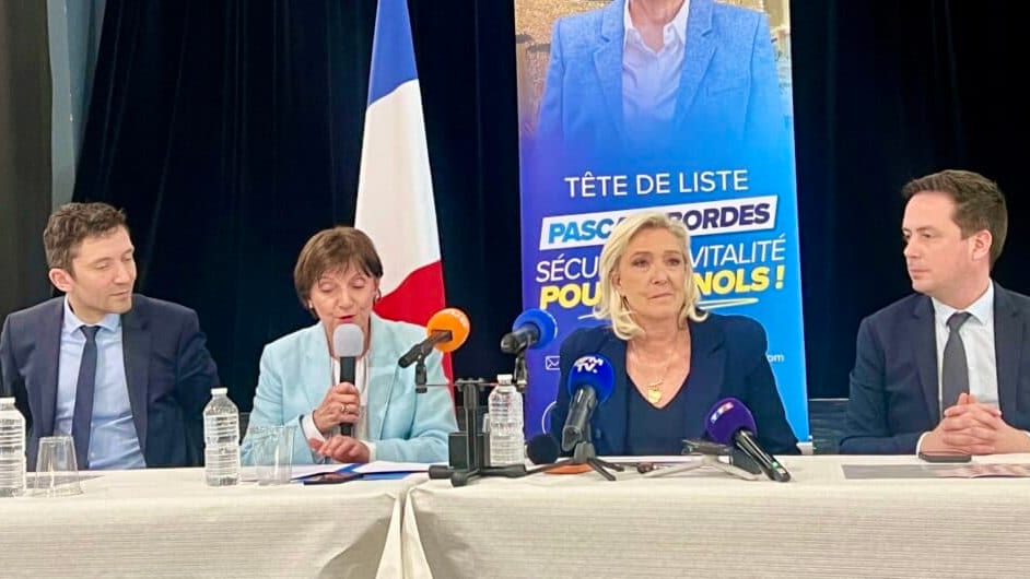 Bagnols-sur-Cèze : Marine Le Pen en soutien à la candidate RN Pascale Bordes