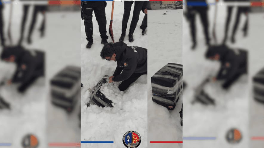 Pyrénées-Orientales : une saisie de tabac étonnante sous la neige