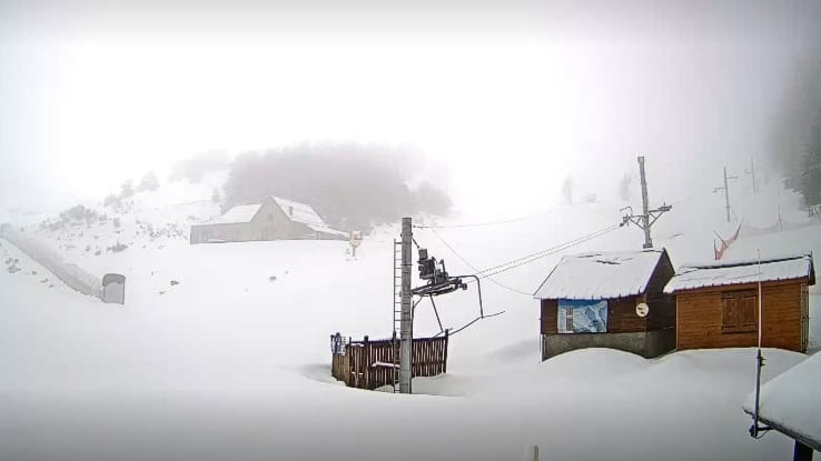 Météo : d’importantes chutes de neige dans les Pyrénées