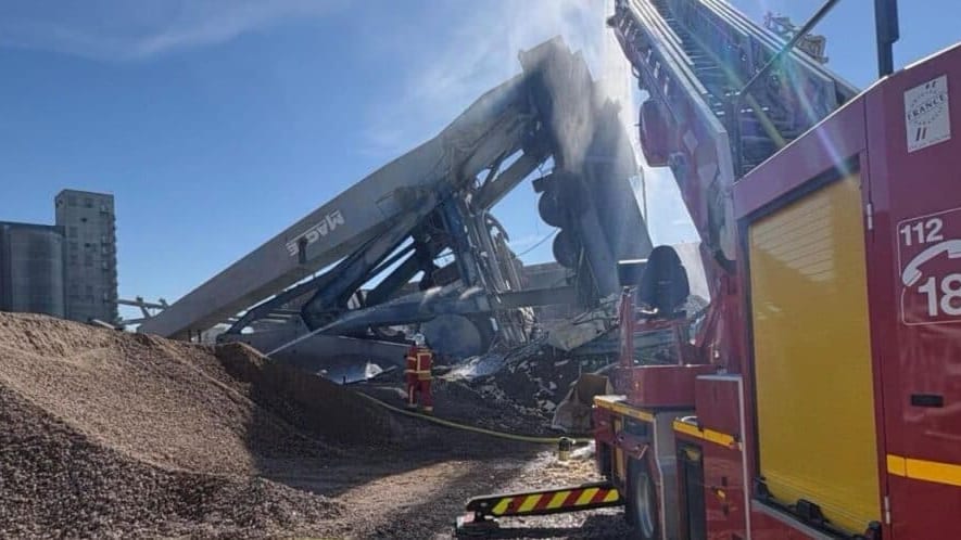 Hérault : un dégagement de fumée provenant d’une grue dans le port de Sète mobilise les pompiers