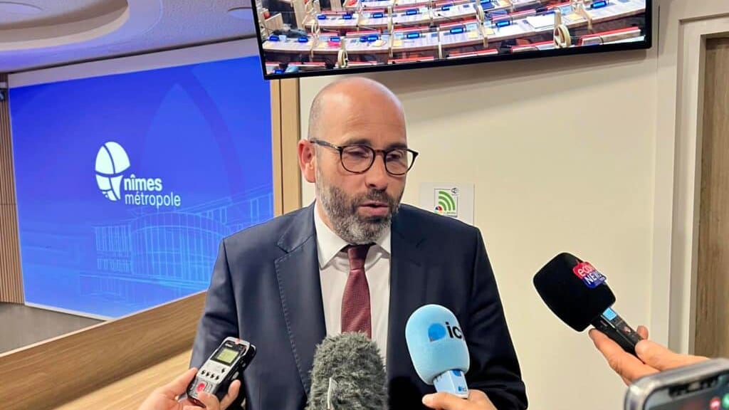 Nîmes Métropole : Vincent Bouget, maire de Nîmes, élu président