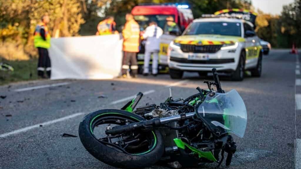 Illustration. SDIS 30, accident impliquant un motard.