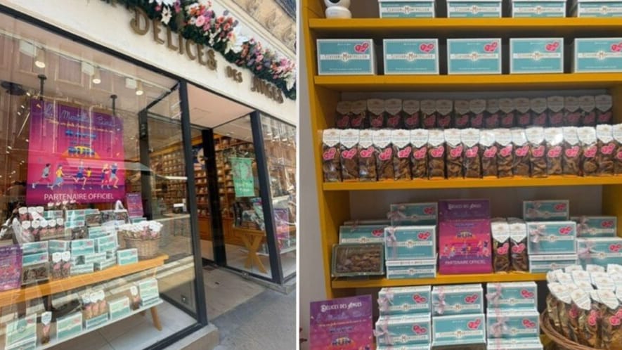 Montpellier : la biscuiterie Délices des Anges aux couleurs de La Montpellier Reine pour soutenir la lutte contre le cancer du sein