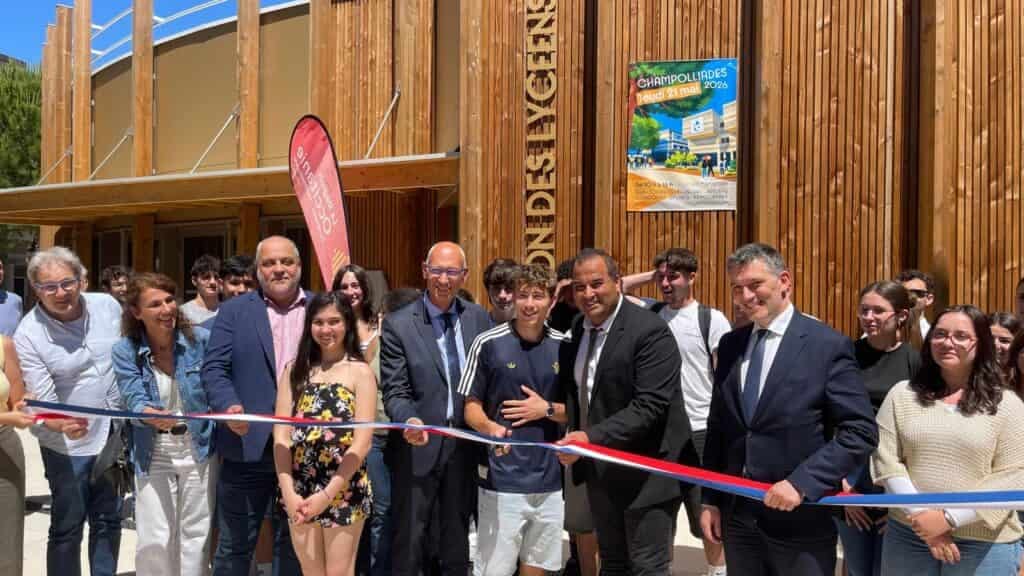 Lattes : le lycée Champollion inaugure sa Maison des lycéens, un nouveau lieu de vie pour les élèves