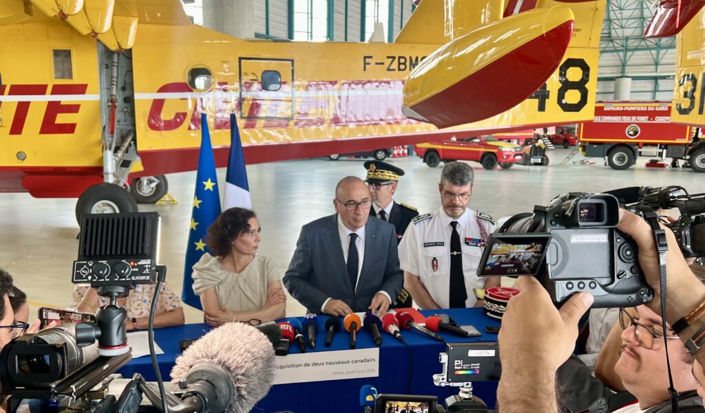 Nîmes-Garons : c’est officiel, la France achète deux Canadair supplémentaires
