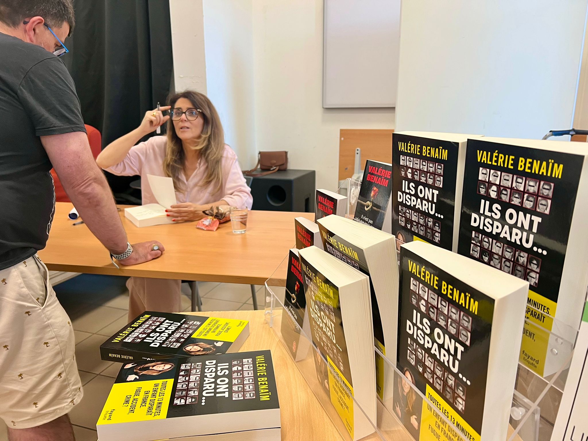 Linda Mansouri, Valérie Benaim, Sète, 12 juin 2026