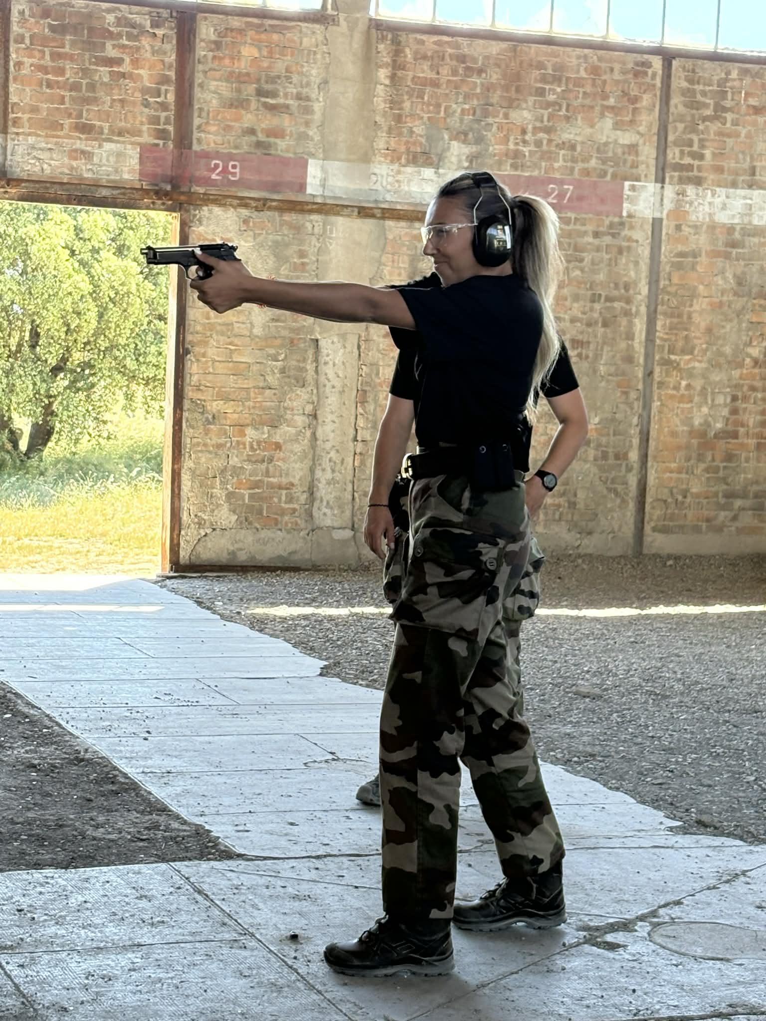 Préparation militaire des sportifs. Photo : Gendarmerie du Gard