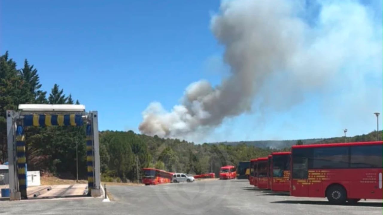 Feux de forêts et d'espaces naturels - Incendie à Carlencas-et-Levas (34)