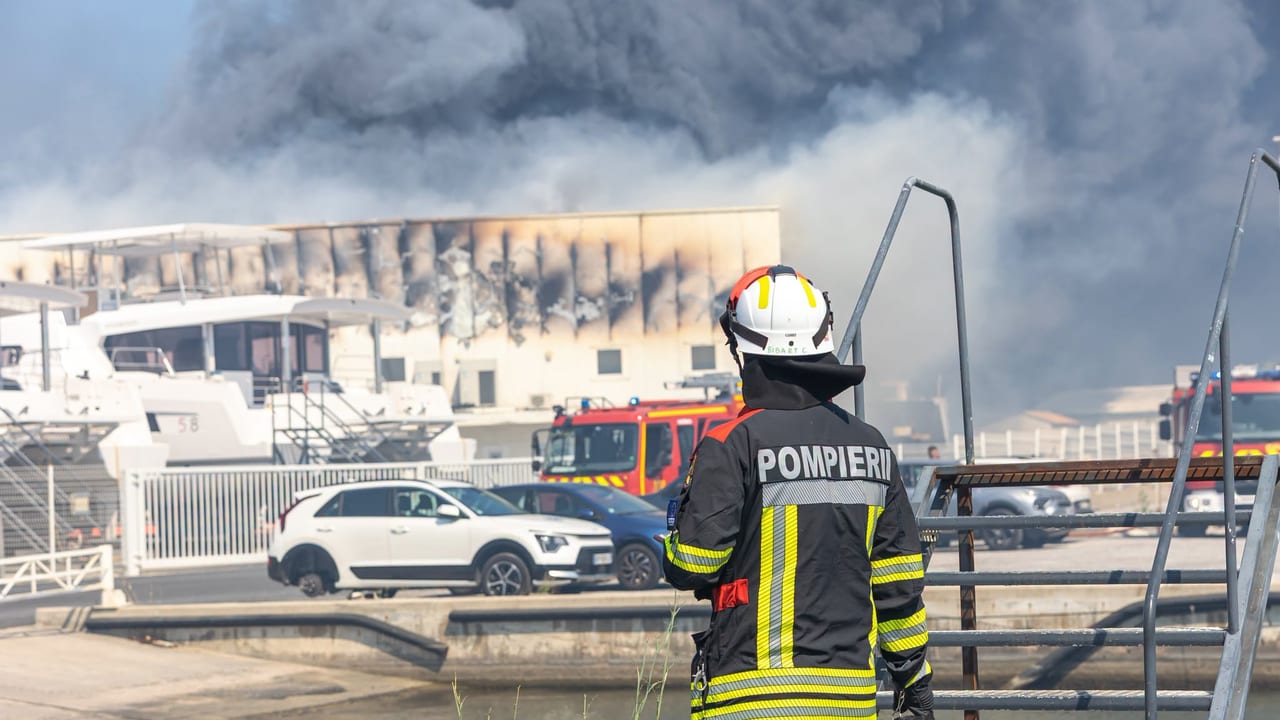 SDIS 66 - Point de situation sur l'incendie de Trévillach (Pyrénées-Orientales) ce mercredi 8 juillet