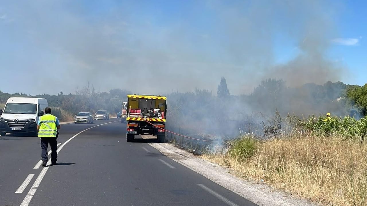 J.E - 34 INFOS / Incendie signalé à Saint-Jean-de-Védas