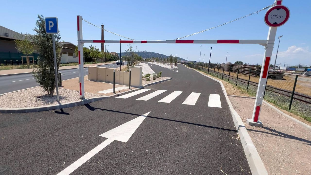 Sète : ce parking relais gratuit est désormais ouvert. Photo ville de Sète