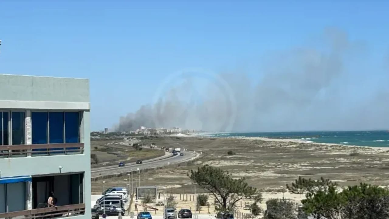 Feux de forêts et d'espaces naturels - Incendie à Canet-en-Roussillon