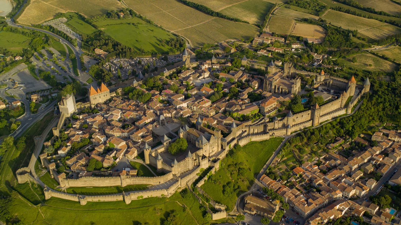 Philippe Benoist-AMPM / Les fortifications de Carcassonne