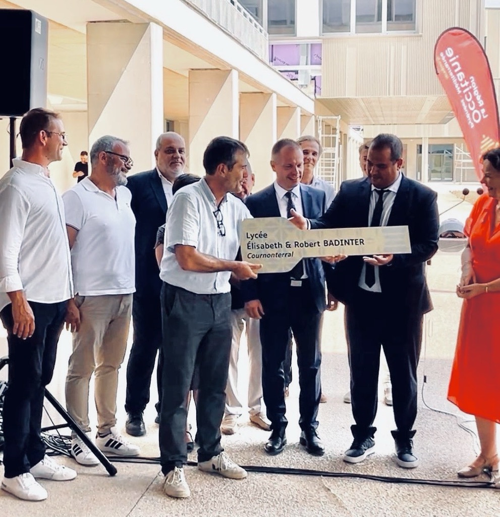Remise clés lycée Cournonterral