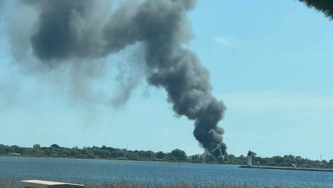 Kazaa Infos - Incendie Marseillan Plage