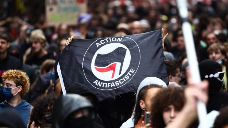 Illustration - Banderole Action antifasciste