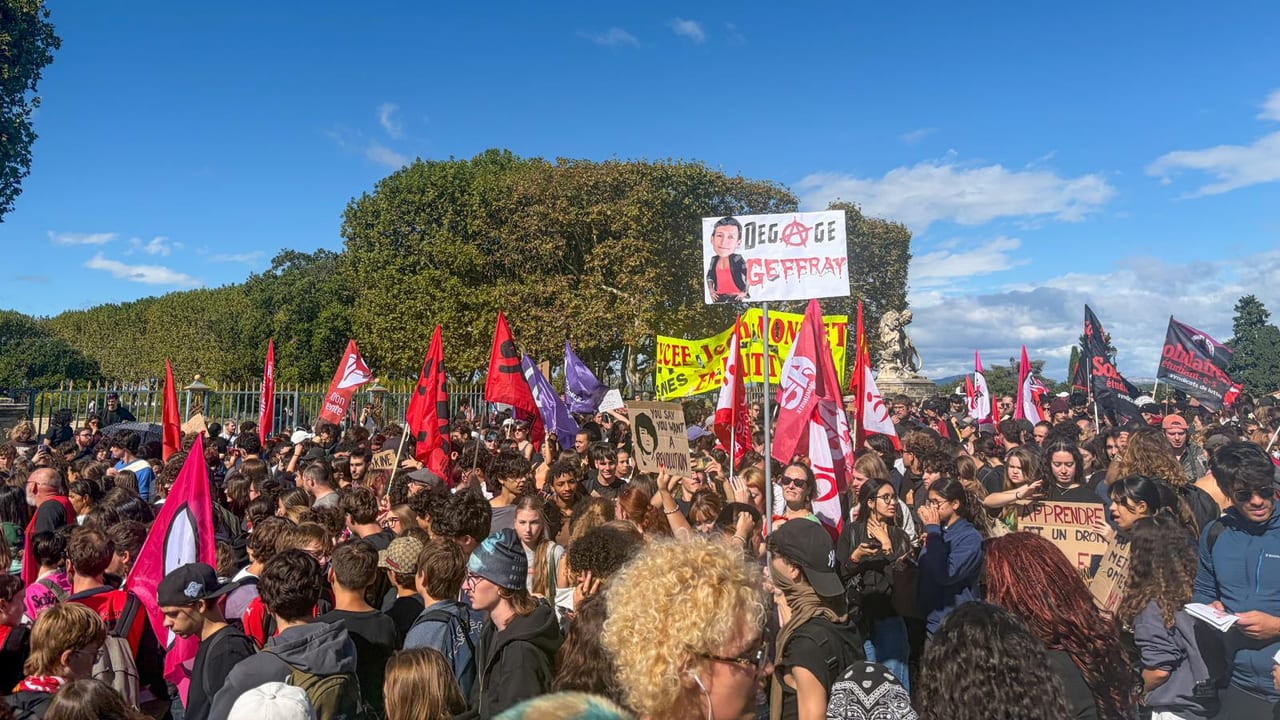 InfOccitanie - A.F / Manifestation Montpellier 8 octobre- D.R.
