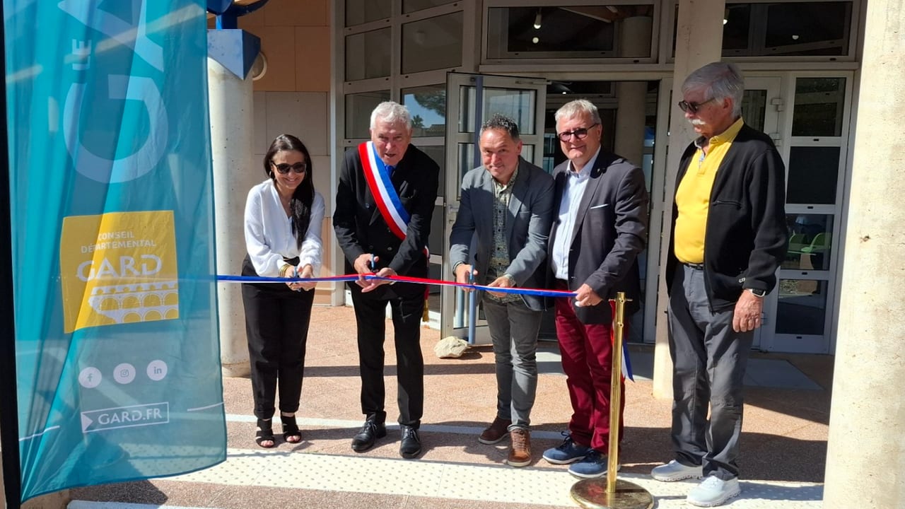 Le nouveau pôle de santé a été inauguré le vendredi 2 octobre / Crédit : Mairie d'Aimargues