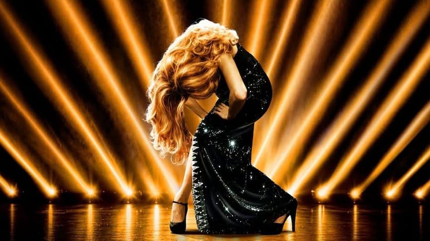 Capture d'écran de l'annonce évènement "Dalida in Paradisco" - Crédit : Sud de France Arena