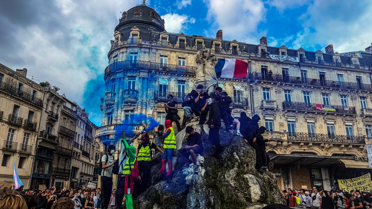 InfOccitanie - A.F / Manifestation Montpellier 17 octobre